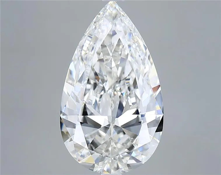 5.01ct Pear Lab Grown Diamond (Colour F, Clarity VVS2, IGI Certified)