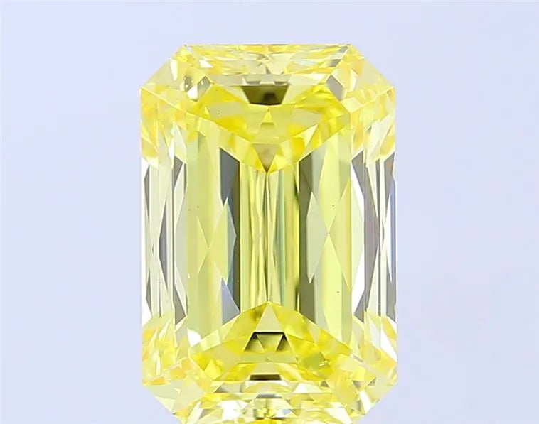 5.01ct Radiant Lab Grown Diamond (Colour Fancy Intense Yellow, Clarity VS1, IGI Certified)