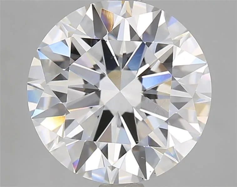 5.01ct Round Lab Grown Diamond (Colour F, Clarity VS2, Cut EX, IGI Certified)