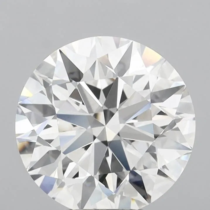 5.01ct Round Lab Grown Diamond (Colour F, Clarity VVS2, Cut EX, IGI Certified)
