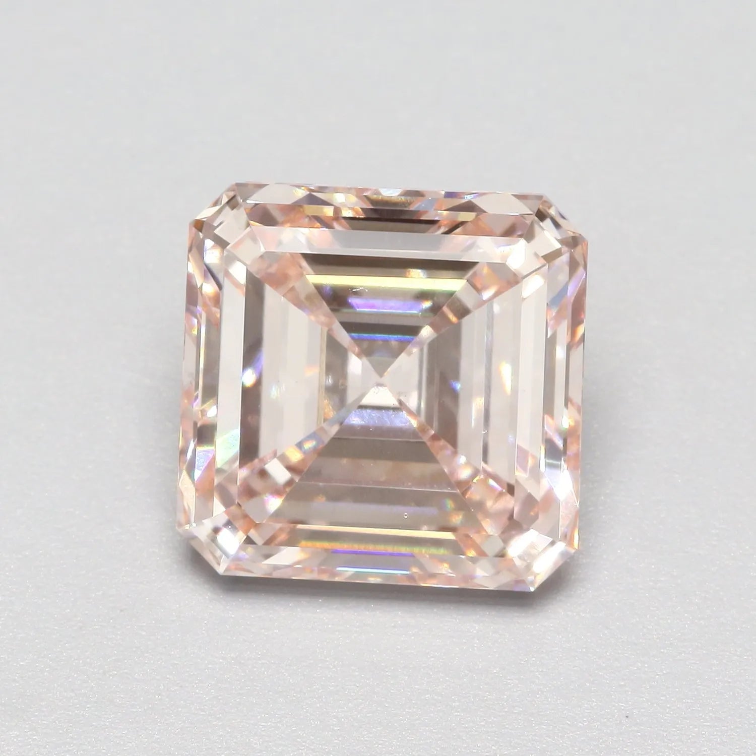 5.02ct Asscher Lab Grown Diamond (Colour Fancy Pink, Clarity VS2, IGI Certified)