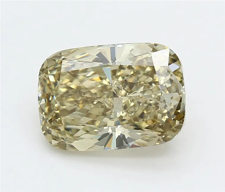 5.02ct Cushion modified Lab Grown Diamond (Colour Fancy Intense Yellow, Clarity VS1, IGI Certified)
