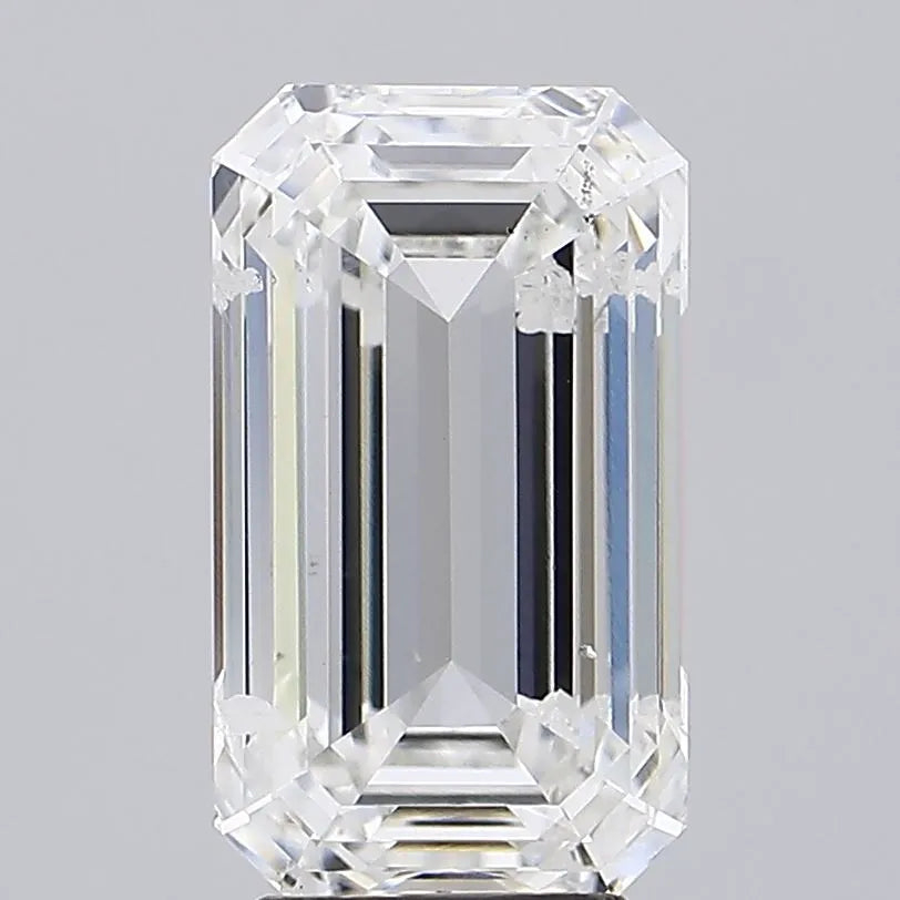 5.02ct Emerald Lab Grown Diamond (Colour F, Clarity SI2, IGI Certified)