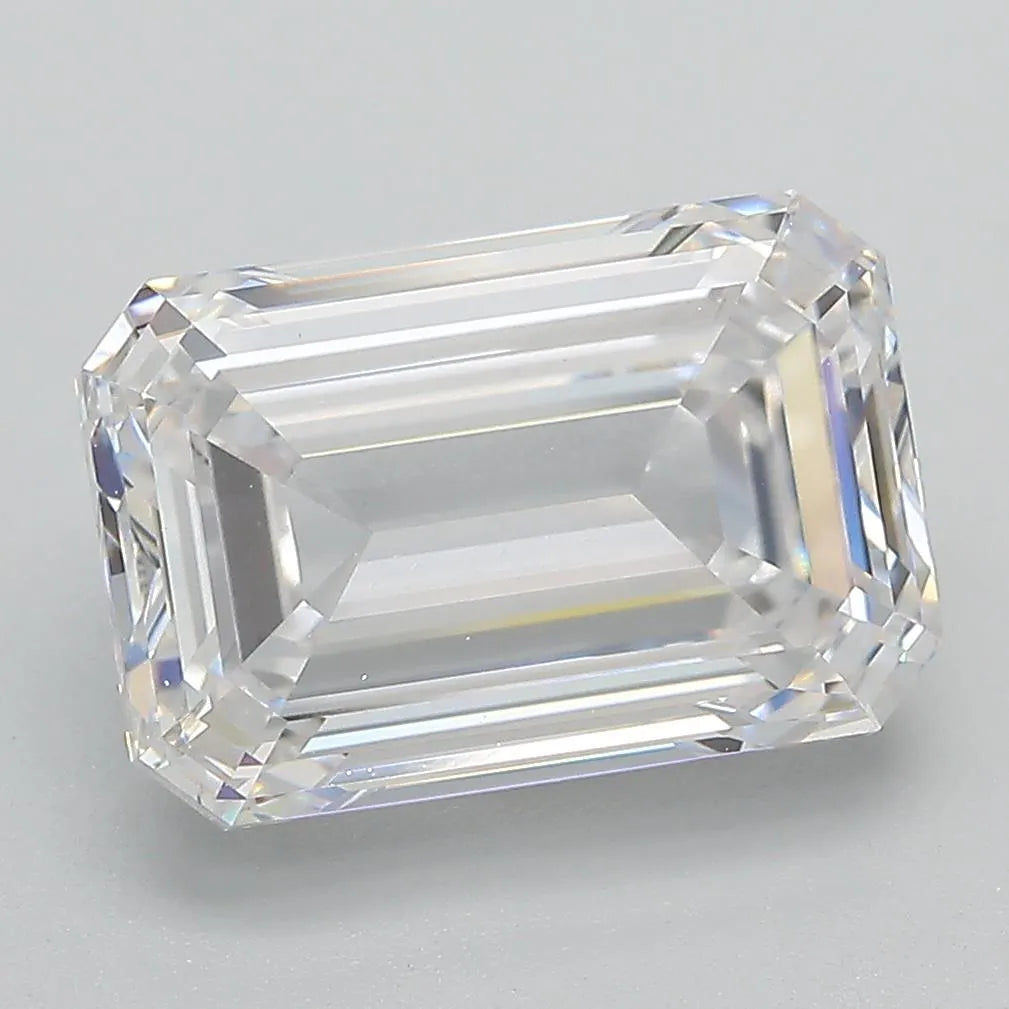 5.02ct Emerald Lab Grown Diamond (Colour G, Clarity VS1, IGI Certified)