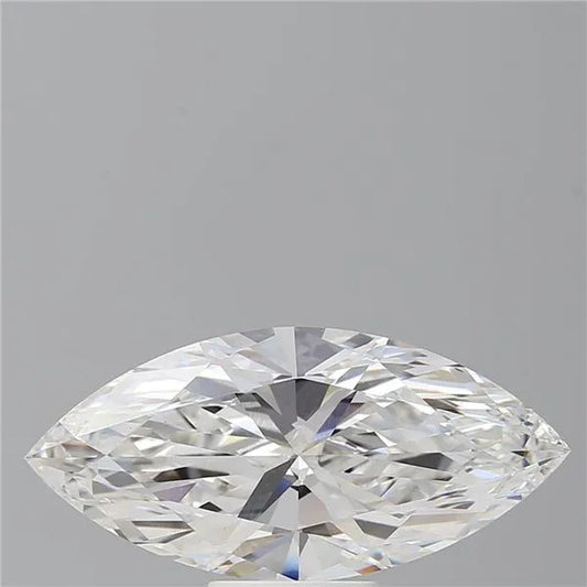 5.02ct Marquise Lab Grown Diamond (Colour E, Clarity VVS2, IGI Certified)