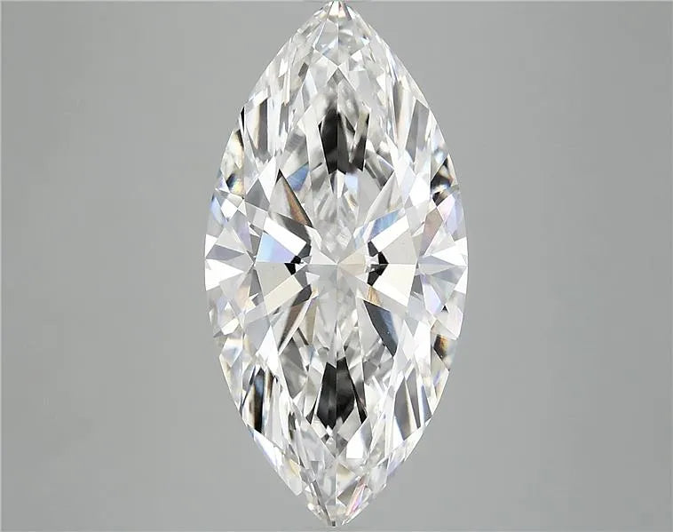 5.02ct Marquise Lab Grown Diamond (Colour F, Clarity VVS2, IGI Certified)