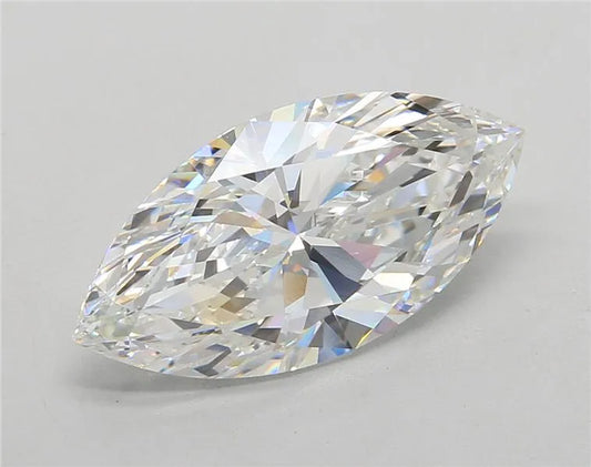 5.02ct Marquise Lab Grown Diamond (Colour F, Clarity VVS2, IGI Certified)