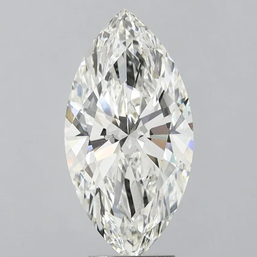 5.02ct Marquise Lab Grown Diamond (Colour G, Clarity VS1, IGI Certified)