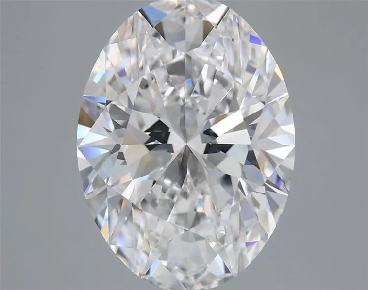 5.02ct Oval Lab Grown Diamond (Colour D, Clarity IF, IGI Certified)