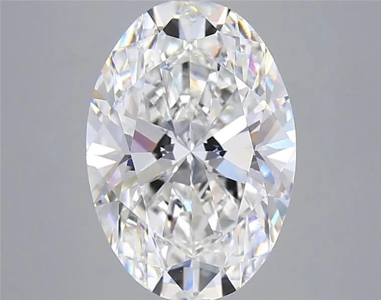5.02ct Oval Lab Grown Diamond (Colour F, Clarity VVS2, IGI Certified)