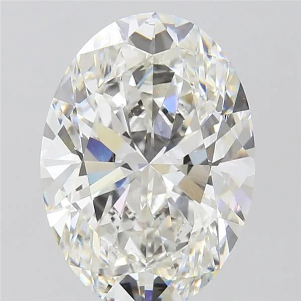 5.02ct Oval Lab Grown Diamond (Colour F, Clarity VVS2, IGI Certified)