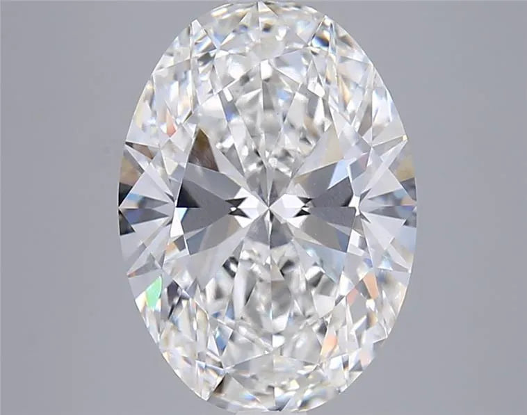 5.02ct Oval Lab Grown Diamond (Colour F, Clarity VVS2, IGI Certified)