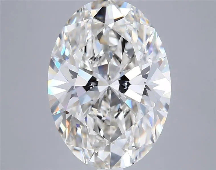 5.02ct Oval Lab Grown Diamond (Colour G, Clarity VS1, IGI Certified)