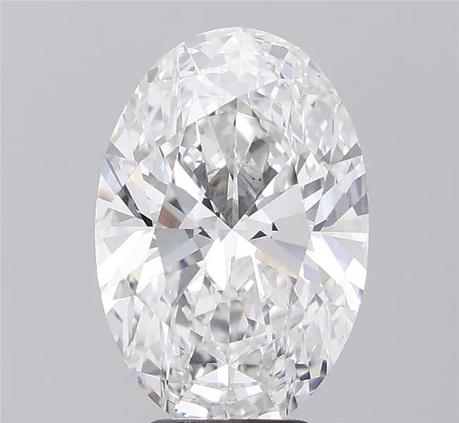 5.02ct Oval Lab Grown Diamond (Colour G, Clarity VVS2, IGI Certified)