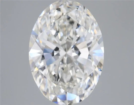 5.02ct Oval Lab Grown Diamond (Colour G, Clarity VVS2, IGI Certified)