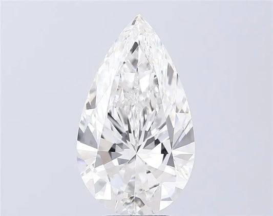 5.02ct Pear Lab Grown Diamond (Colour F, Clarity VVS2, IGI Certified)