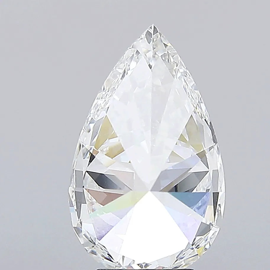 5.02ct Pear Lab Grown Diamond (Colour F, Clarity VVS2, IGI Certified)