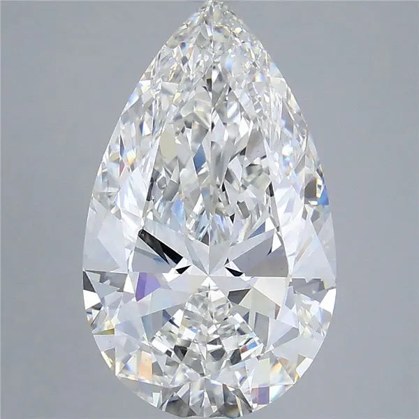 5.02ct Pear Lab Grown Diamond (Colour G, Clarity VVS2, IGI Certified)