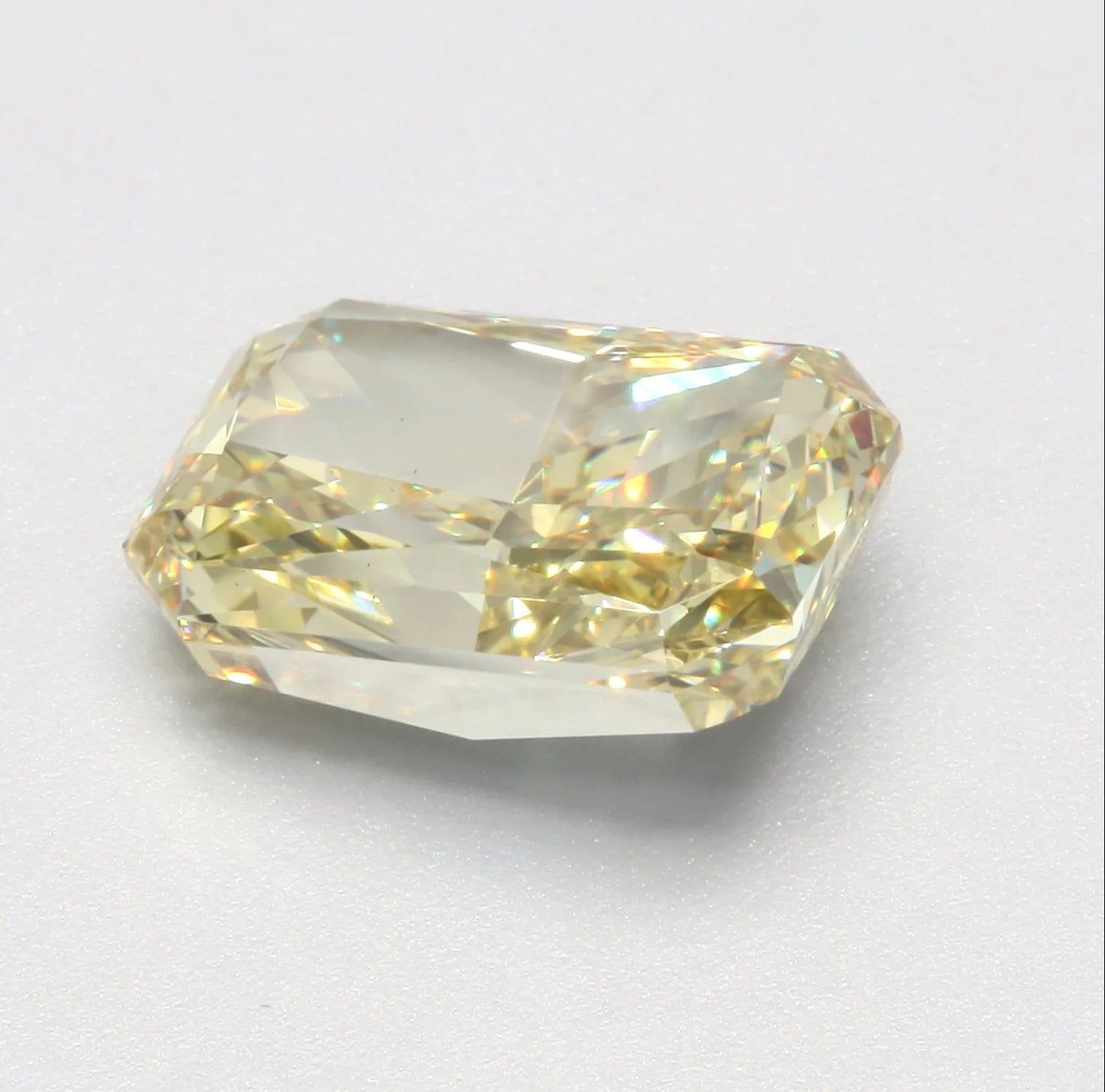 5.02ct Radiant Lab Grown Diamond (Colour Fancy Intense Yellow, Clarity VS2, IGI Certified)