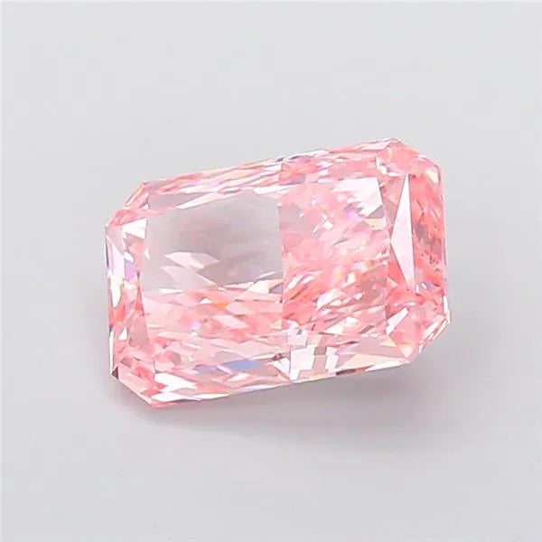 5.02ct Radiant Lab Grown Diamond (Colour Fancy Vivid Pink, Clarity VS1, IGI Certified)