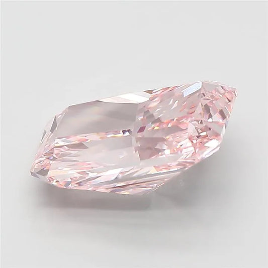 5.02ct Radiant Lab Grown Diamond (Colour Fancy Vivid Pink, Clarity VS1, IGI Certified)