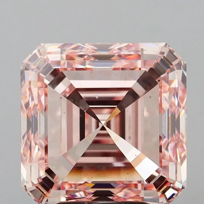 5.03ct Asscher Lab Grown Diamond (Colour Fancy Intense Pink, Clarity VS1, IGI Certified)