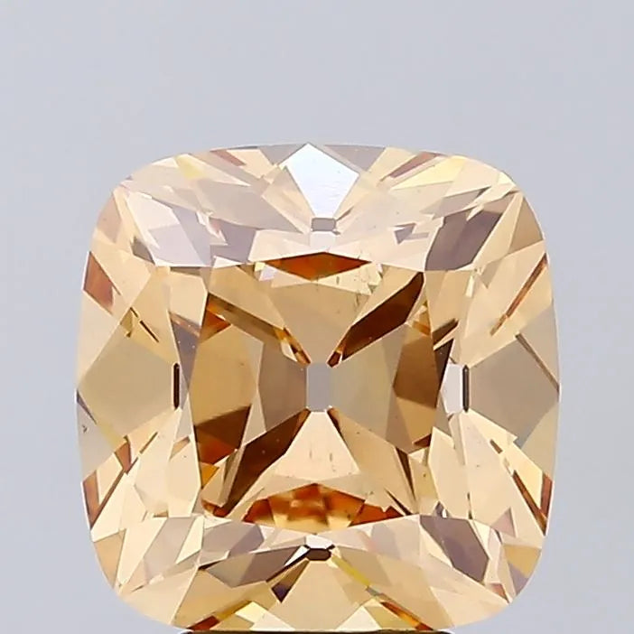5.03ct Cushion modified Lab Grown Diamond (Colour Fancy Orangey Brown, Clarity VS1, IGI Certified)