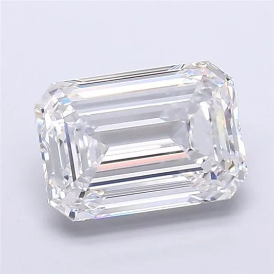 5.03ct Emerald Lab Grown Diamond (Colour D, Clarity VVS1, IGI Certified)