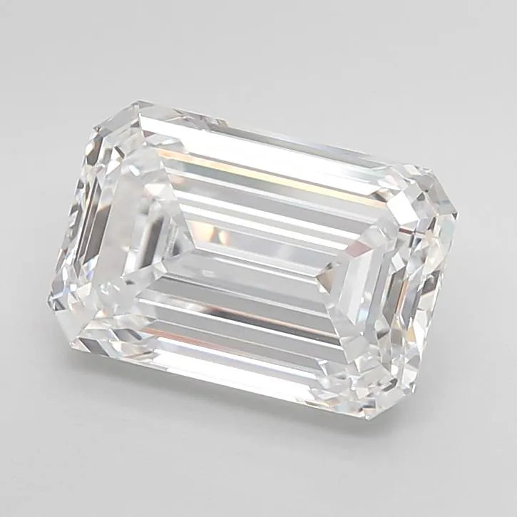 5.03ct Emerald Lab Grown Diamond (Colour D, Clarity VVS1, IGI Certified)