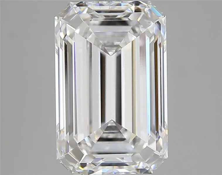 5.03ct Emerald Lab Grown Diamond (Colour E, Clarity IF, IGI Certified)