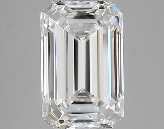 5.03ct Emerald Lab Grown Diamond (Colour E, Clarity IF, IGI Certified)