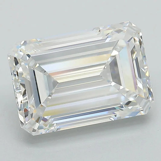 5.03ct Emerald Lab Grown Diamond (Colour E, Clarity VVS1, IGI Certified)