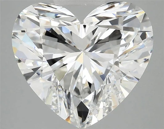 5.03ct Heart Lab Grown Diamond (Colour E, Clarity VVS2, IGI Certified)