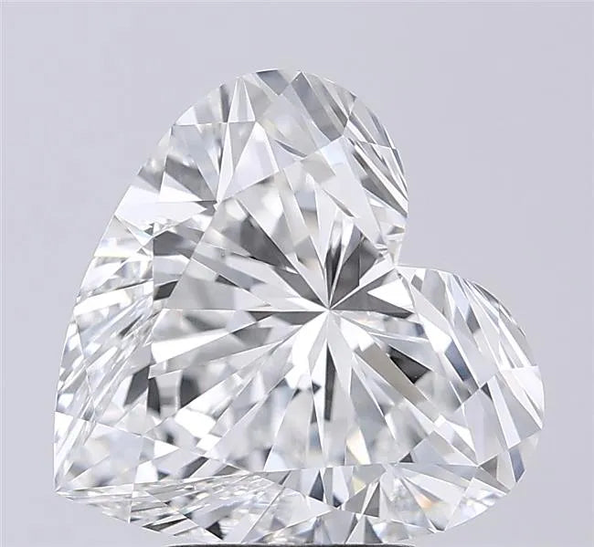 5.03ct Heart Lab Grown Diamond (Colour E, Clarity VVS2, IGI Certified)