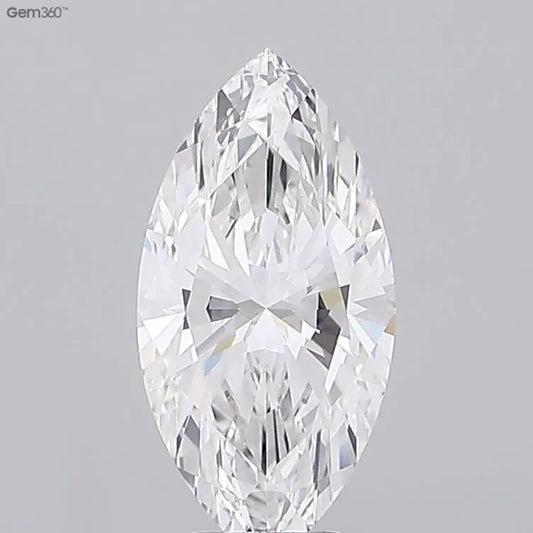 5.03ct Marquise Lab Grown Diamond (Colour E, Clarity VVS1, IGI Certified)