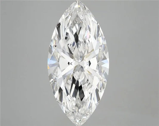 5.03ct Marquise Lab Grown Diamond (Colour F, Clarity VVS2, IGI Certified)