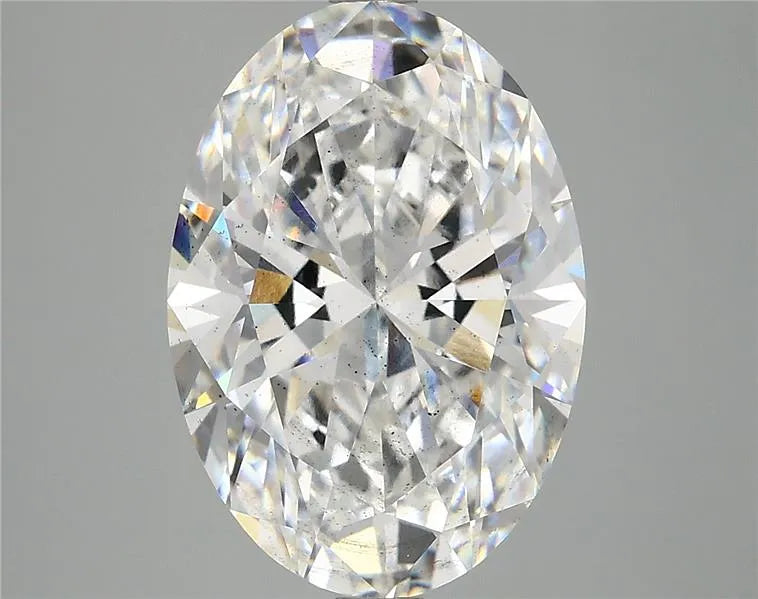 5.03ct Oval Lab Grown Diamond (Colour E, Clarity SI1, IGI Certified)