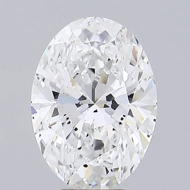 5.03ct Oval Lab Grown Diamond (Colour E, Clarity SI1, IGI Certified)