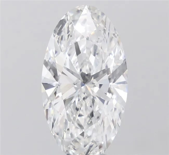5.03ct Oval Lab Grown Diamond (Colour E, Clarity VS1, IGI Certified)