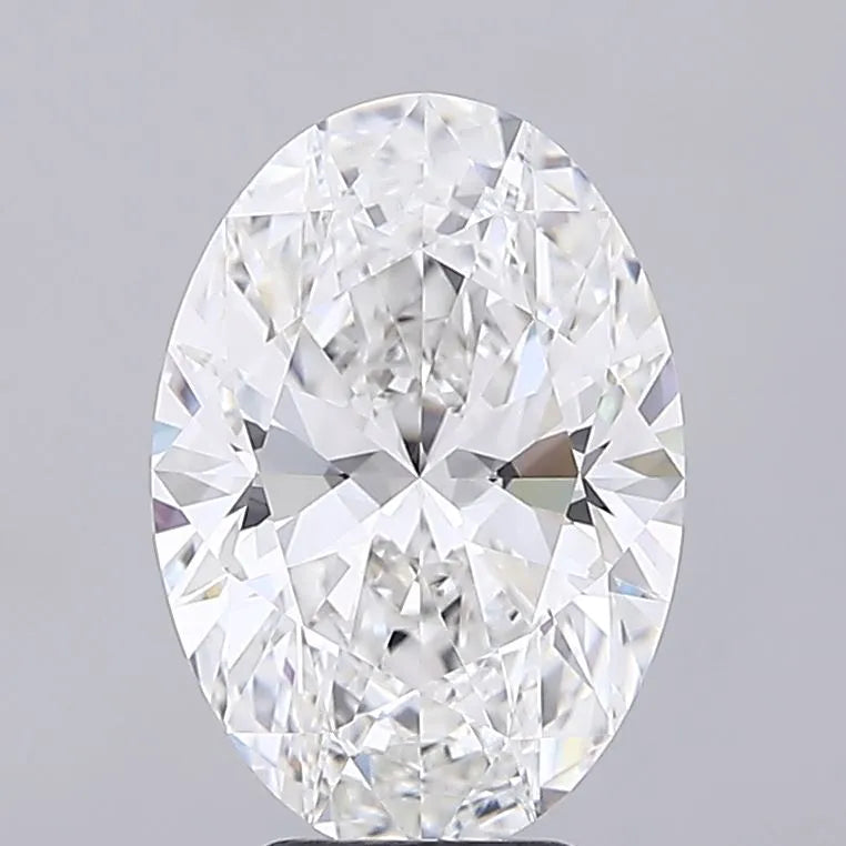 5.03ct Oval Lab Grown Diamond (Colour E, Clarity VVS1, IGI Certified)