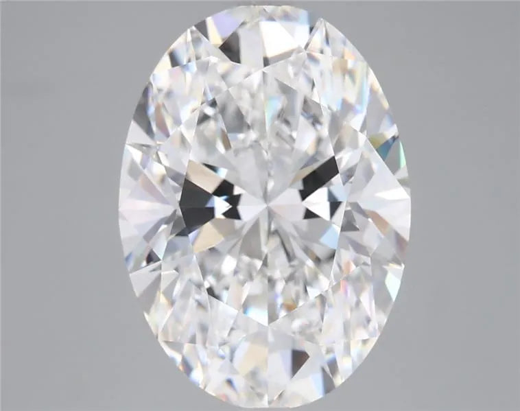 5.03ct Oval Lab Grown Diamond (Colour E, Clarity VVS1, IGI Certified)