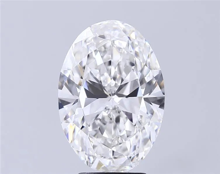 5.03ct Oval Lab Grown Diamond (Colour E, Clarity VVS1, IGI Certified)