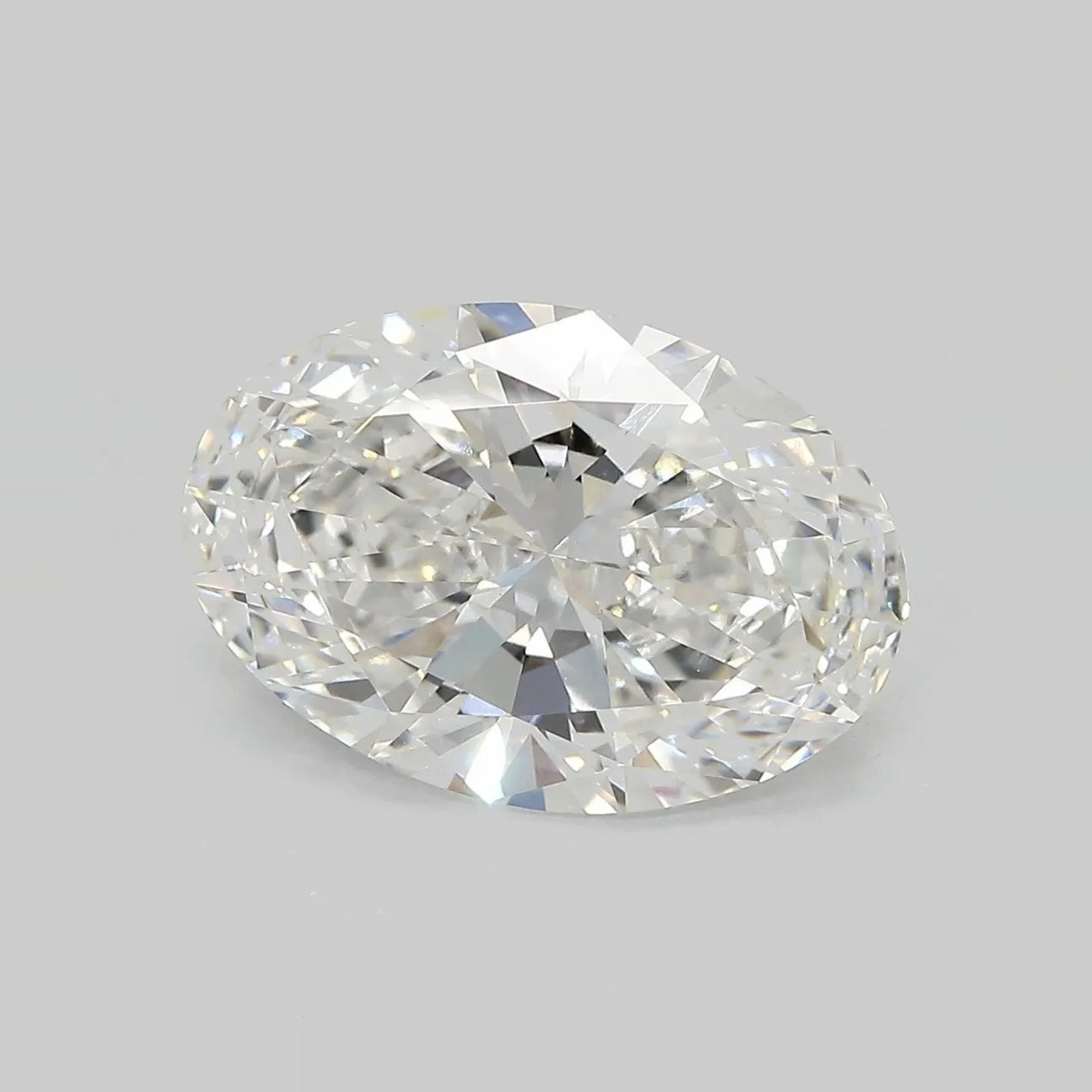 5.03ct Oval Lab Grown Diamond (Colour F, Clarity VVS2, IGI Certified)
