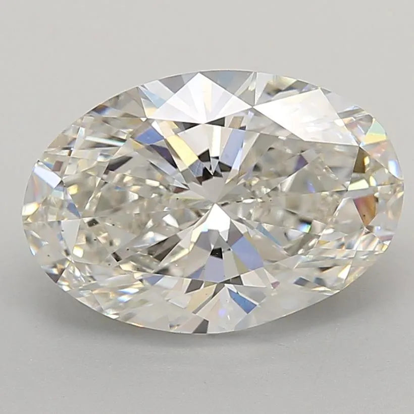 5.03ct Oval Lab Grown Diamond (Colour G, Clarity VS1, IGI Certified)
