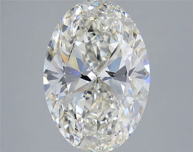 5.03ct Oval Lab Grown Diamond (Colour G, Clarity VVS2, IGI Certified)