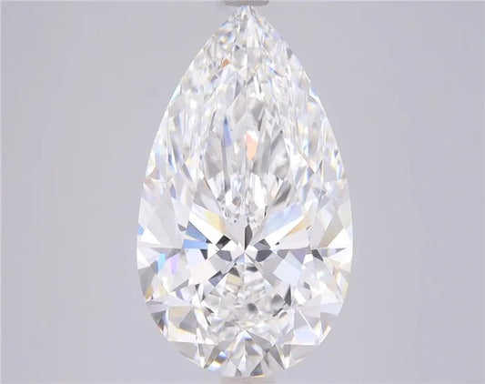 5.03ct Pear Lab Grown Diamond (Colour D, Clarity VVS2, IGI Certified)