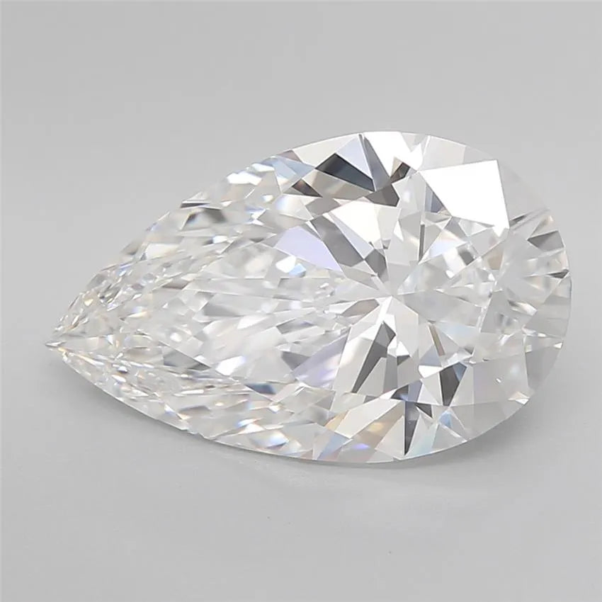 5.03ct Pear Lab Grown Diamond (Colour E, Clarity IF, Cut EX, IGI Certified)