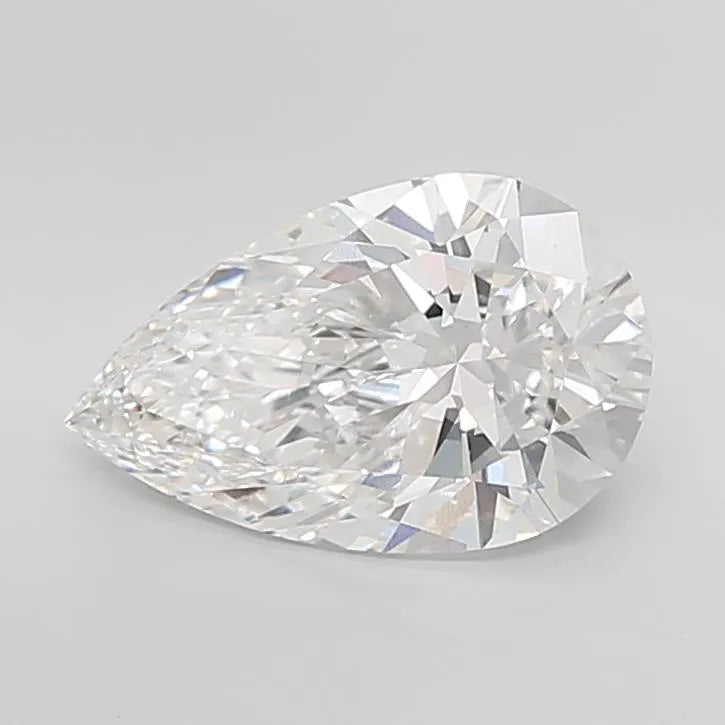 5.03ct Pear Lab Grown Diamond (Colour E, Clarity VVS2, IGI Certified)