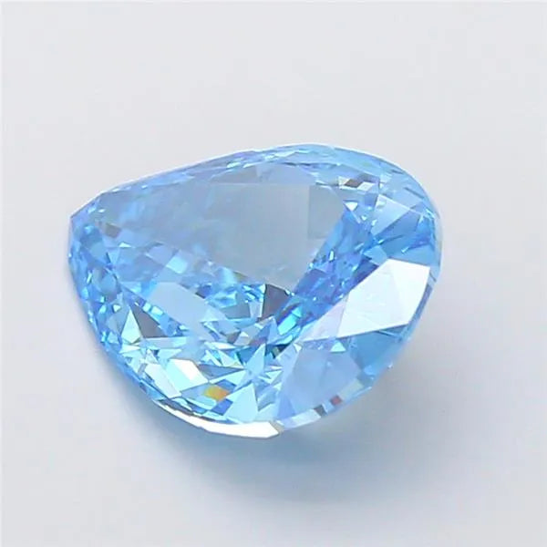 5.03ct Pear Lab Grown Diamond (Colour Fancy Vivid Blue, Clarity VS1, IGI Certified)