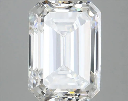 5.04ct Emerald Lab Grown Diamond (Colour D, Clarity VVS2, IGI Certified)